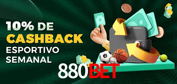 10% de bônus de cashback na 880Bet